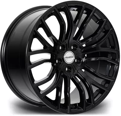 Alloy Wheels 20  Riviera RV191 Black Gloss For VW Transporter T5 03-15 • $1640.96