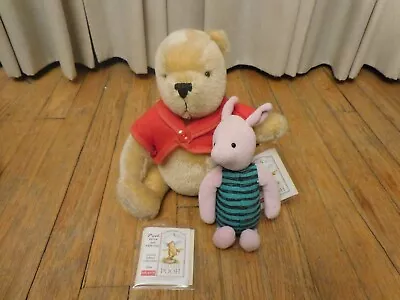 12  Walt Disney Winnie The Pooh Piglet Deans Rag Bear Limited Toy Set • $100