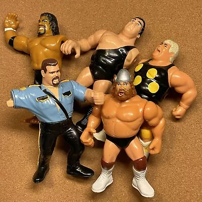 WWF Hasbro Wrestling 1990's Vtg Figures Incomplete/Parts Lot | Dusty Rhodes +++ • $54.95