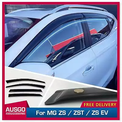 AUSGO Luxury Weather Shields For MG ZS / ZST / ZS EV 2018-Onwards Weathershields • $53.24