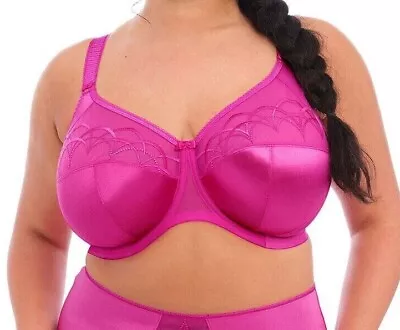 Elomi Cate Camelia Pink U/W Full Cup Non Padded Banded Bra EL4030 RRP £42 • $33.45