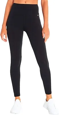 NWT • Marika Camille Tummy Control Leggings Slimming Yoga Pants • Black • LARGE • $29.99