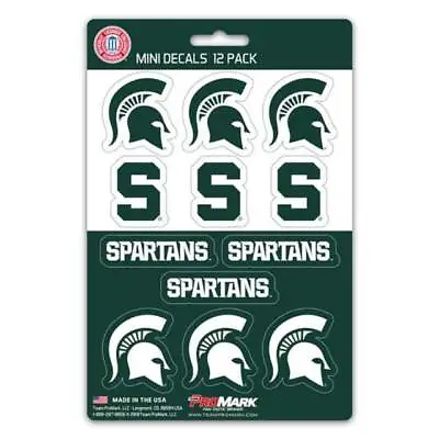 Michigan State University Spartans - Set Of 12 Sticker Sheet • $7.99