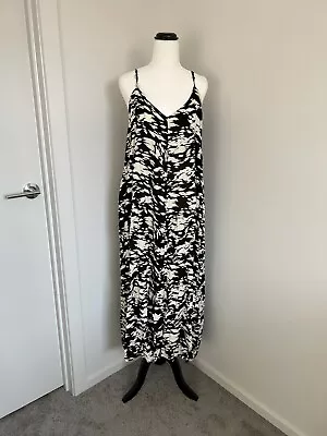 Sass Clothing Women’s Maxi Tank Summer Dress With Pockets Size 12 BNWT • $29.88