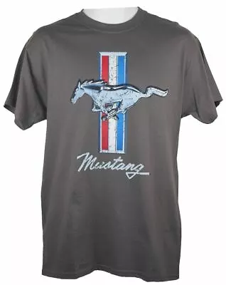 Mustang Tri-Bar Logo T-Shirt - Perfect Shirt For Any Year Mustang FREE SHIPPING! • $18