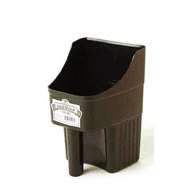 Enclosed Pet Feed Scoop - 3 Quart [Set Of 2] Color: Black • $27.99