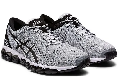 Asics GEL QUANTUM 360 5 KNIT White Black Womens US 9.5 Shoes Sneakers NEW ❤️ • $299.50