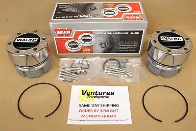 Locking Hubs Dana 44 GM 10 Bolt Warn 4X4 19 Spline Ford Jeep Dodge Chevy • $139.99