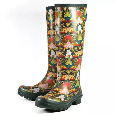 Laurence Llewelyn-Bowen Womens Suburban Jungle Wellingtons (Green) • £20