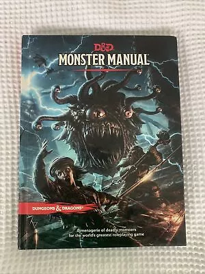 $50 • Buy Dungeon And Dragons Monster Manual, 5th Edition Hardcover Sourcebook, NEW