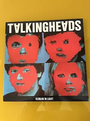 Talking Heads - Remain In Light - Original UK Vinyl LP + Printed Inner & Insert • £15