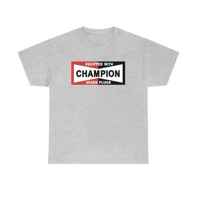 Vintage Style Champion Spark Plug T-shirt -hot Rod Racing S-3XL • $15