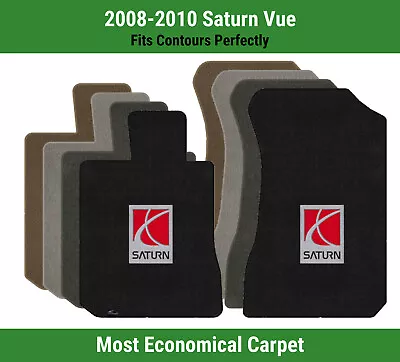 Lloyd Velourtex Front Row Carpet Mats For 2008-2010 Saturn Vue W/Saturn Logo • $138.99