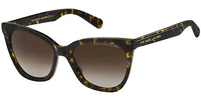 The Marc Jacobs Polarized Women's Havana Cat-Eye Sunglasses MARC500S 0086 LA • $34.99