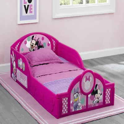 GIRLS TODDLER BED Disney Minnie Mouse Kids Childs  • $77.24