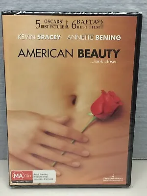 $7.99 • Buy NEW: AMERICAN BEAUTY Kevin Spacey Movie DVD Region 4 PAL | Free Fast Post