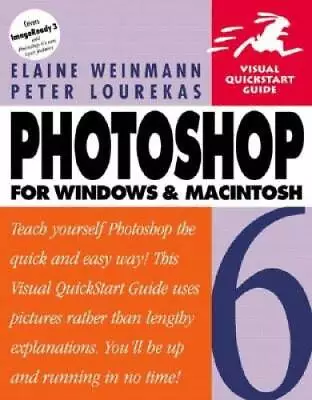 Photoshop 6 For Windows  Macintosh - Paperback By Weinmann Elaine - GOOD • $4.49