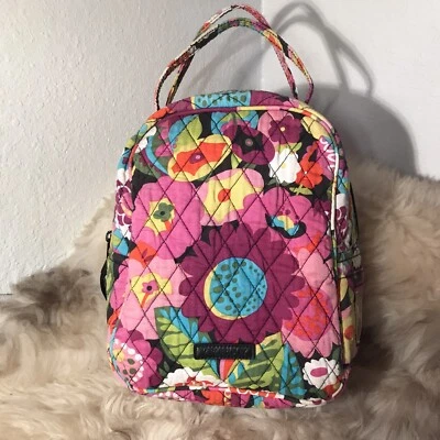 $9 • Buy Vera Bradley Lunch Tote - Va Va Bloom Print