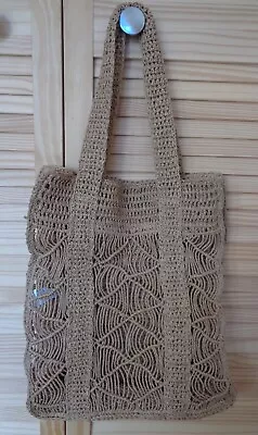 Zara Beige Plaited Tote Bag. New - Was £ 35 • £16.99