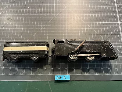 Marx Train Commodore Vanderbilt Locomotive Windup Clockwork W/NYC TENDER LOT A • $49.95