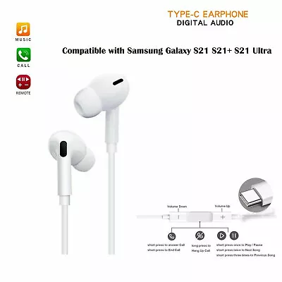 $11.49 • Buy USB Type C Handsfree Earphone For Apple IPad 11  (2022) IPad 10th Gen (2022)
