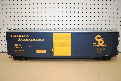 USA Trains R19306A C&O Chesapeake & Ohio #22628 50' Steel Door Box Car *G-Scale* • $99.99