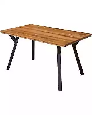 1.5m 6-Seater Stained Rustic Café / Bistro / Restaurant Table Handmade (L-shape) • $440