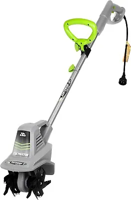 Earthwise TC70025 2.5-Amp 7.5 Inch Corded Electric Tiller/Cultivator - Grey • $74.30