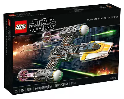 Lego Star Wars 75181 Ultimate Collector Y-wing Starfighter Retired New • $638