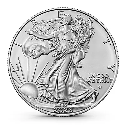 2023 1 Oz American Silver Eagle (BU) • $32.85