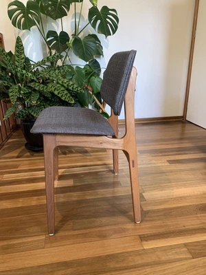 $720 • Buy 6 Mid Century Reupholstered Dining Chairs