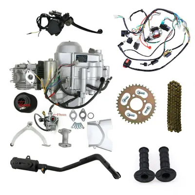 125cc Engine Motor With Reverse Semi Auto 110CC 70CC TRX90 Quad Bike ATV Go Kart • $495.62