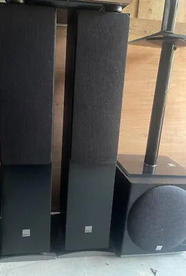 Dali 5.1 Speaker Set - 2 X Oberon 7 Front 2 X O1 Rear Vokal Centre + E12-F Sub • £1750