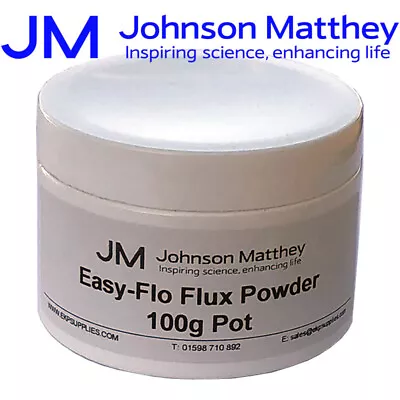 Johnson Matthey Easy-Flo Flux Powder 100g Pots • £15.98