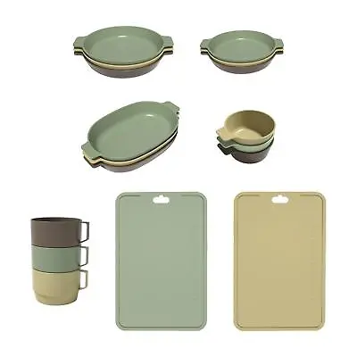 Camping Cutlery Outdoor Equipment Adults Tableware Set For Home Travel Party • £10.32