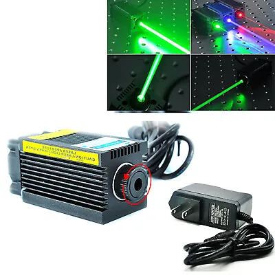$262.60 • Buy Focusable 515nm 520nm 1W 1000mw Green Dot Laser Module With Adapter 33x55x77mm