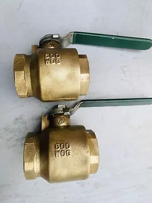  McDonald 2” Npt Full Port Ball Valve Lot Of 2 • $25