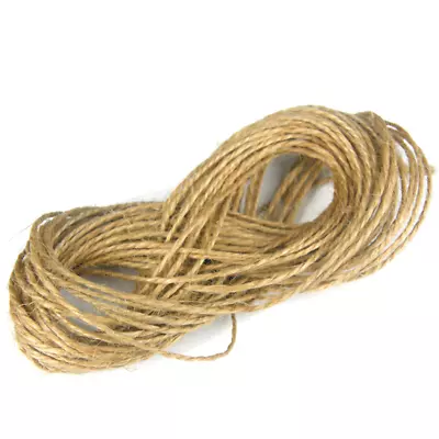 £1.89 • Buy Gift Tag String Natural Jute Twine Cord X 10m Pack Rustic Shabby Chic Handmade 