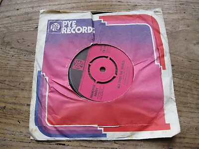£4.90 • Buy VG+  FRANCOISE HARDY - All Over The World / Another Place   - 7  Single