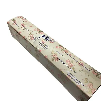 Scented Shelf Paper Vtg Polyfab Multicolor Floral Partial Roll Lightweight 17.5  • $27.97
