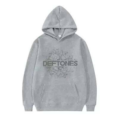 Fashion Punk Metal Rock Band Deftones Hoodie Floral Burst Print Sweatshirt Men W • $40.93