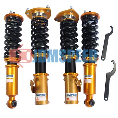 Coilovers Struts Shocks 4pcs Gold For Nissan S13 1989-94 200SX 240SX 89-98 180SX • $230.99