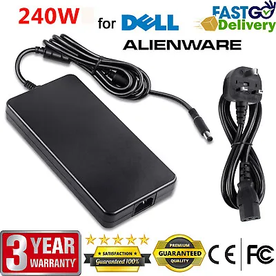 £38.99 • Buy Power AC Adapter For DELL Precision M6400 M6500 M6600 M6800 240W Charger PA-9E 