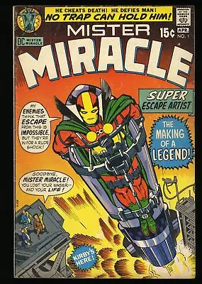 Mister Miracle (1971) #1 FN- 5.5 1st Full Appearance Oberon Kirby! DC Comics • $59