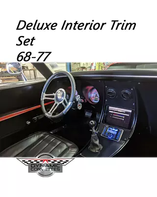 Corvette Coupe 1968-1977 Deluxe Interior Trim Kit Custom Fiberglass Made In USA • $6700