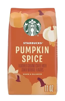$14.99 • Buy Starbucks Seasonal Ground Coffee PUMPKIN Spice 11 Oz...  BEST SELL BY DEC 2022