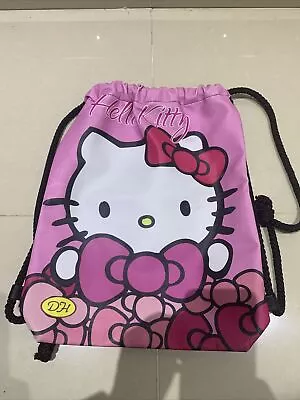 Hello Kitty Large Tote Bag Water Resistant Shoulder Pink • $29.50