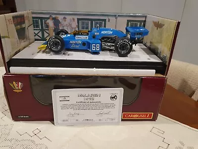 1:18 Carousel 1975 Indianapolis 500 McLaren M16 #68 TOM SNEVA  • $360