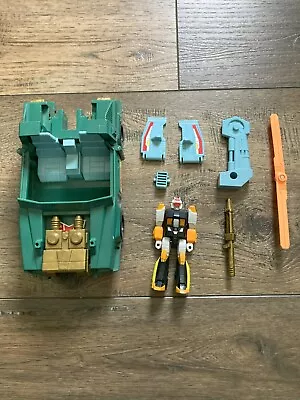 1990 Transformers Action Master Attack Cruiser With Sprocket (For Parts) • $40