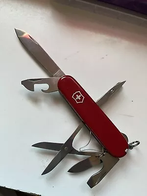 Red Victorinox Swiss Army Knife Victorinox Explorer Swiss Army Knife • $35.85